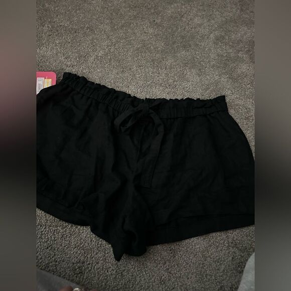 Isabel Maternity By Inured&Isabel Tie Front Pull on Maternity Shorts NWT… - Picture 2 of 16